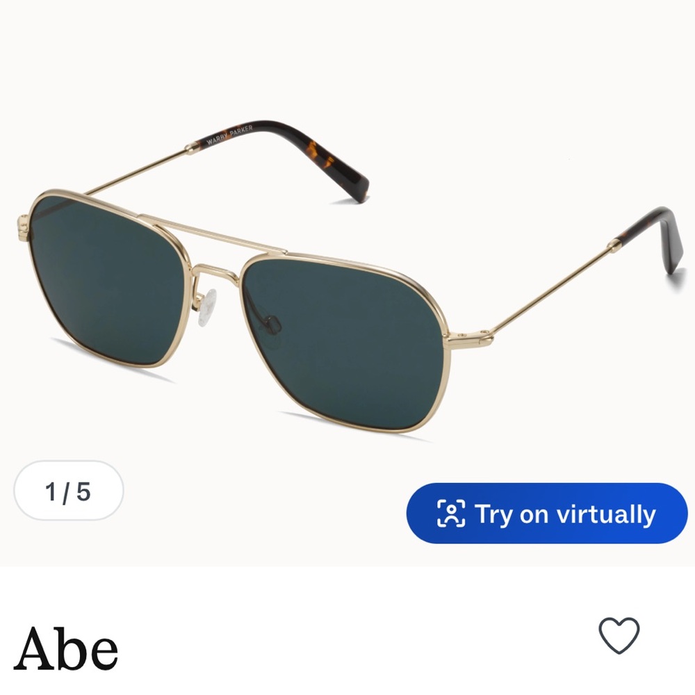 Warby Parker Abe Unisex Polarized Sunglasses